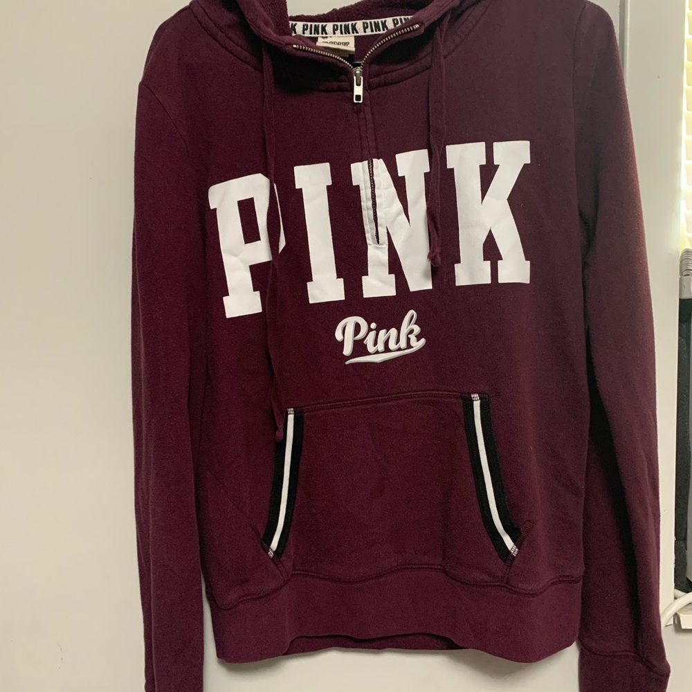 PINK half zip
